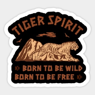 Tiger Spirit Sticker